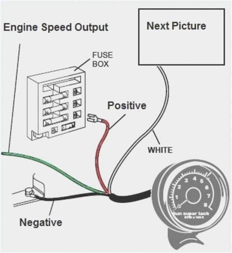 sunpro tachometer wiring