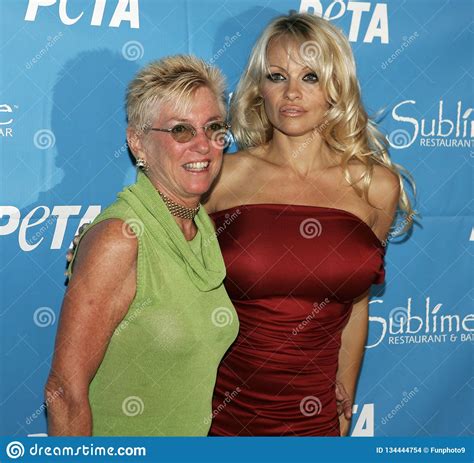 Pamela Anderson Celebrates 40th Birthday Editorial Stock Image Image