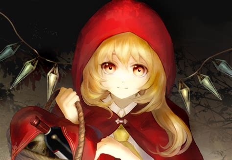 Flandre Scarlet And Little Red Riding Hood Touhou And 1 More Drawn By