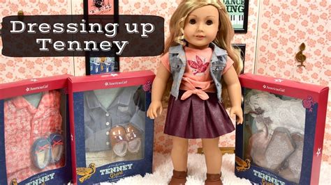 dressing  american girl tenney grant clothing collection haul youtube
