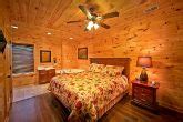 snuggled inn  bedroom pigeon forge cabin rental  game room