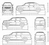 Escalade Cadillac Blueprint 2004 Related Posts sketch template