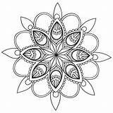 Mandala Colorare Simbologia Ornamenti Archzine sketch template
