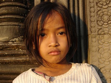 Cambodian Woman Face