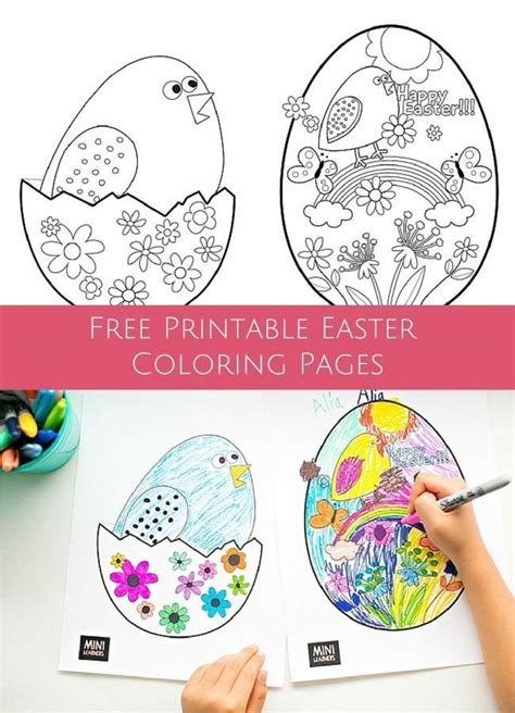 printable easter coloring pages easter printables