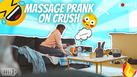 Massage Prank On Crush And She Liked It 😍🥵 Must Watch Youtube