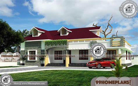 kerala style single floor house plans  elevations viewfloorco