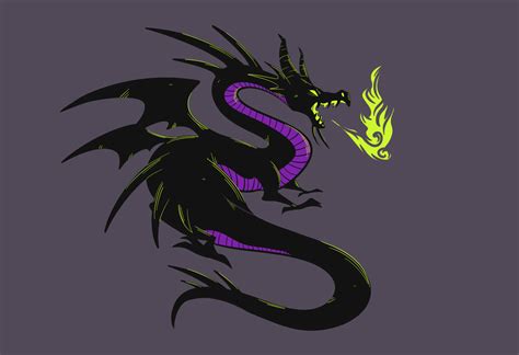 maleficent dragon  gobixhoukou  deviantart