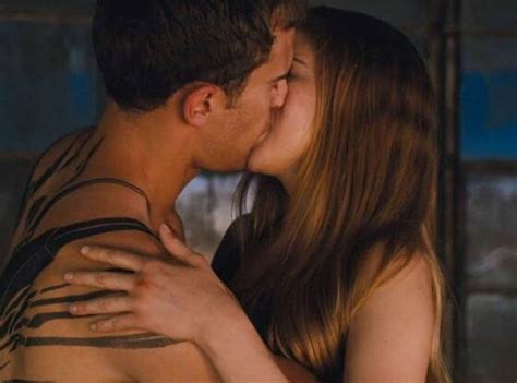 Divergent Nothing Funny About Theo James Kissing Skills