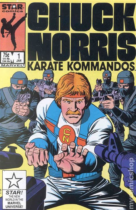 chuck norris karate kommandos  marvelstar comics comic books
