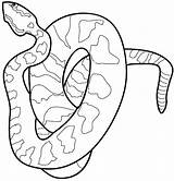 Coloring Rattlesnake Getdrawings sketch template