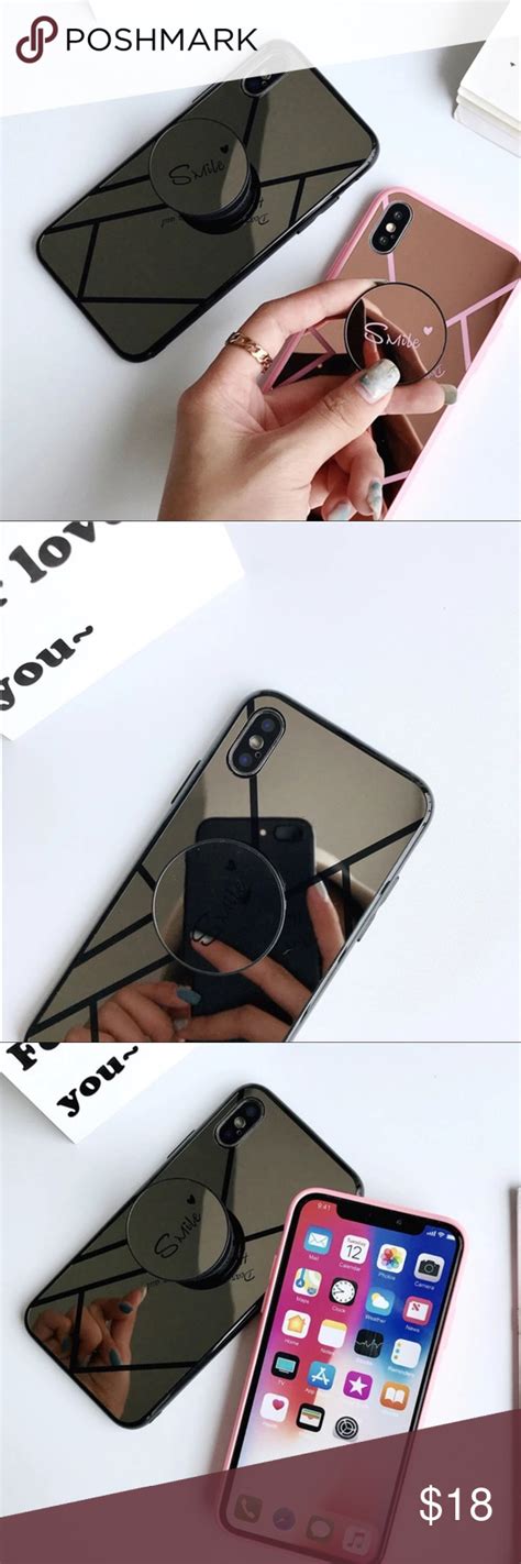 black mirror iphone    xs xs max case phone case accessories iphone  phone case holder