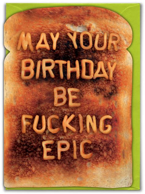Rude Birthday Card Effing Splendid By Brainbox Candy