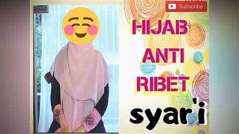 tutorial kerudung segi empat syari tutorial hijab square syari