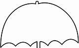 Umbrella Clipground sketch template