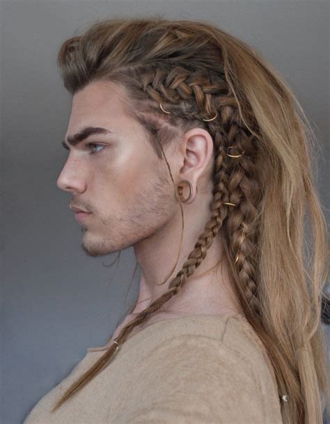 Pin By Bree Manahan On Fotos Viking Hair Long Hair Styles Men Men S