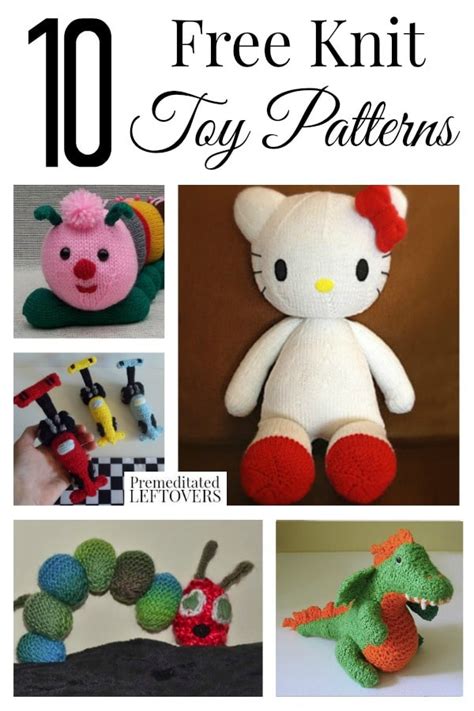 knit toy patterns