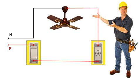 light ceiling fan internal wiring diagram