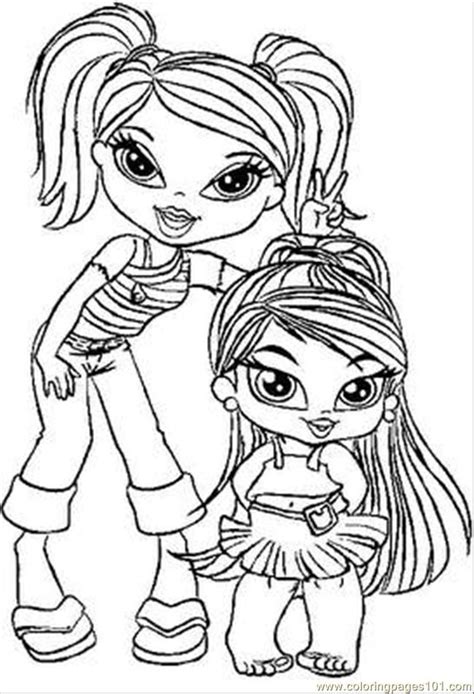 bratz coloring pages printable printable world holiday