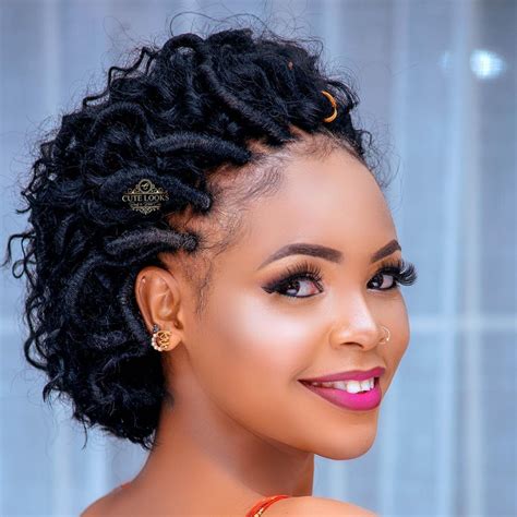 16 trendiest ways to style short faux locs right now hairstyles vip