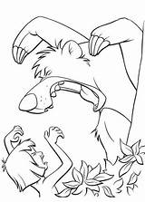 Jungle Baloo Coloring Book Mowgli Roaring Pages Together Coloriage Roar Printable Supercoloring Color Drawing Categories sketch template