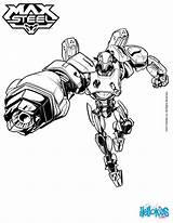Real Steel Coloring Pages Robot Print Fighting Atom Max Color Outstanding Getcolorings Ste Dr Series Hellokids sketch template