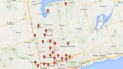 New Map Shows Sex Offenders Spread Across York Region