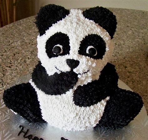 yummmm panda bear cake panda birthday cake panda cakes