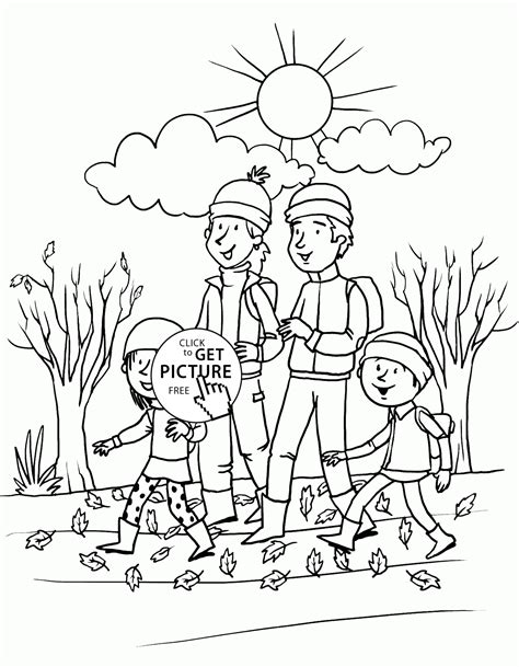 happy fall day coloring pages  kids seasons autumn printables