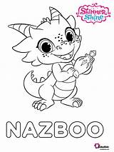 Shimmer Nazboo sketch template