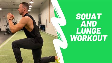 Squat And Lunge Workout Youtube