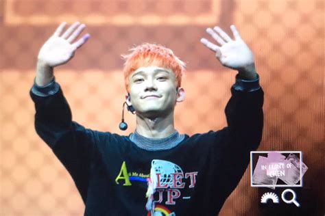 Exo S Chen Spotted With A Completely New Hair Color Koreaboo