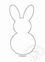 Bunny Template Rabbit Coloring Easter Printable Pages Outline Cut Templates Bunting Coloringpage Eu Colouring Cute Crafts Print Banner Running Card sketch template
