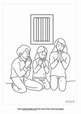 Kidadl Praying Pray sketch template
