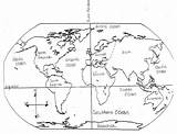 Continents Oceans Continent Regarding sketch template