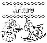 Arturo Significado Imprimir sketch template
