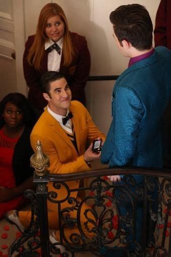 Will You Marry Me Yeah Yeah Blaine And Kurt Chris