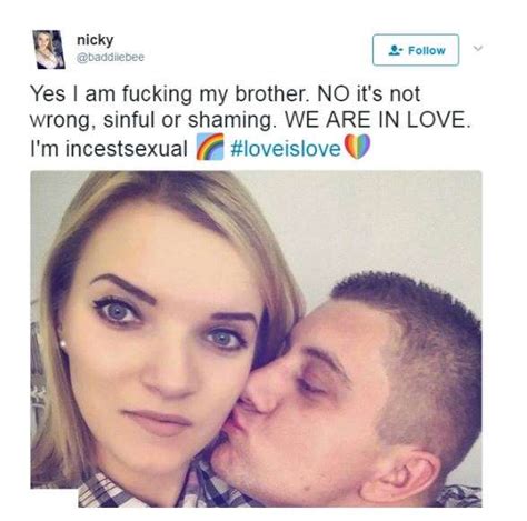 Photos Woman Proclaims Having Sex With Her Brother On
