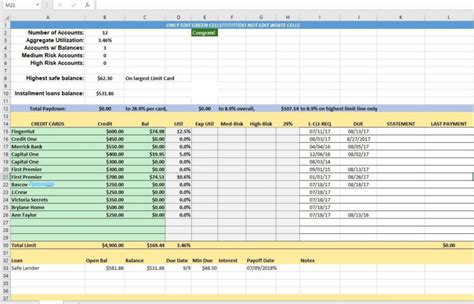 Patient Tracking Spreadsheet — Db