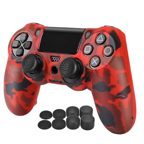 tsv ps controller dual shock skin grip anti slip silicone cover protector case  sony psps