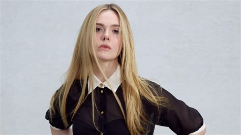 elle fanning   responsibility  playing real people