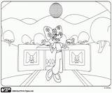 Clarabelle Coloring Pages Template Cow Mouse Clubhouse Mickey sketch template