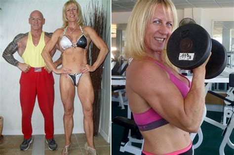 woman becomes ripped bodybuilder after leaving husband for