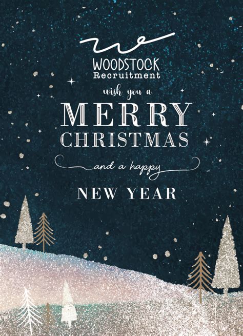 woodstock recruitment company christmas card catherine bargh