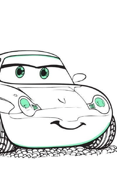 cars lightning mcqueen colouring page disney create za