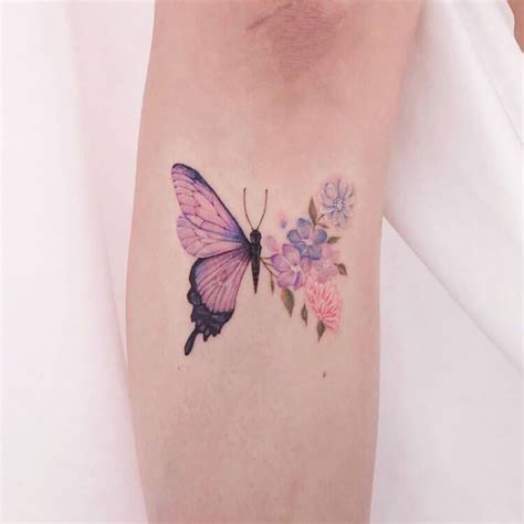 60 Beautiful Tattoos Of Butterflies Youll Love