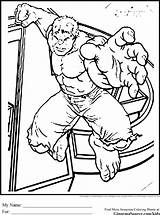 Hulk Coloriage Avenger Avangers Spiderman Superhero sketch template