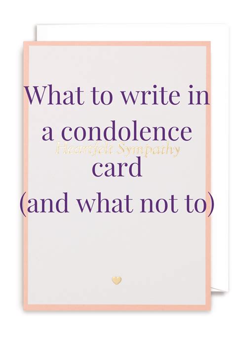 sympathy messages   write   condolence card  paperdashery