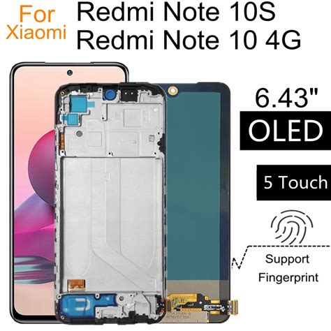 xiaomi redmi note note  amoled lcd display touch screen digitizer replacement