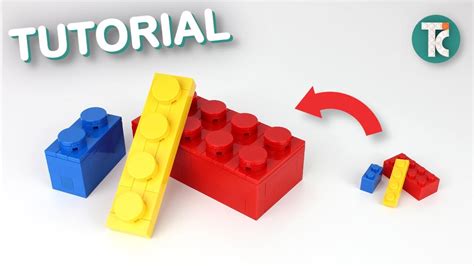 lego giant bricks tutorial